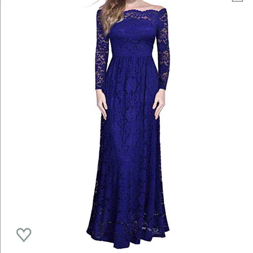 New with tags blue lace dress